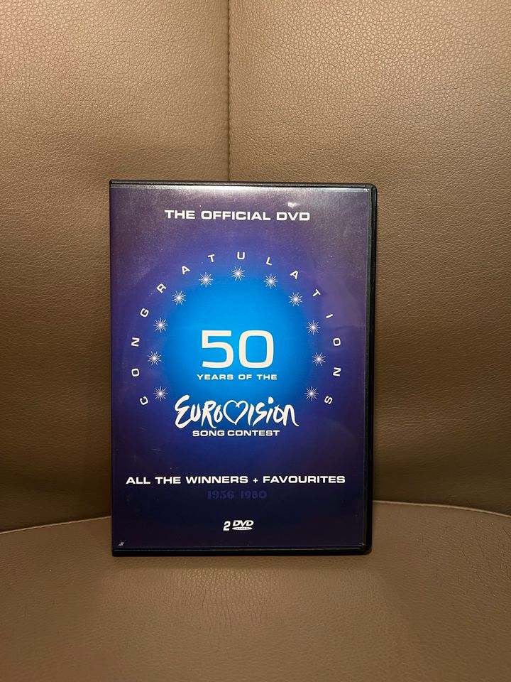 juego Fe ciega dramático 50 Years Of The Eurovision Song Contest DVD 1956 - 1980 in Berlin -  Wilmersdorf | Filme & DVDs gebraucht kaufen | eBay Kleinanzeigen