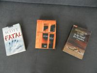 3-Bücher, Scott/Clark/Norman, u.a. Fatal, Böses Blut Bayern - Augsburg Vorschau