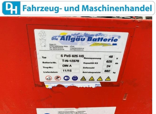 Linde E 16 Elektro Stapler Gabelstapler Batterie 48V Bj. 11/2015 in Unterwaldhausen