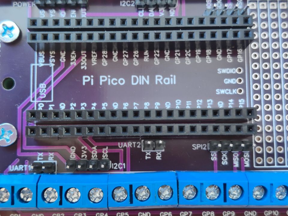 Raspberry Pi Pico DIN-Schiene DIN Rail Adapter in Bayern - Rosenheim