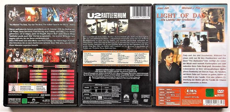 3 MUSIK DVD AUSWAHL 6 in Leingarten