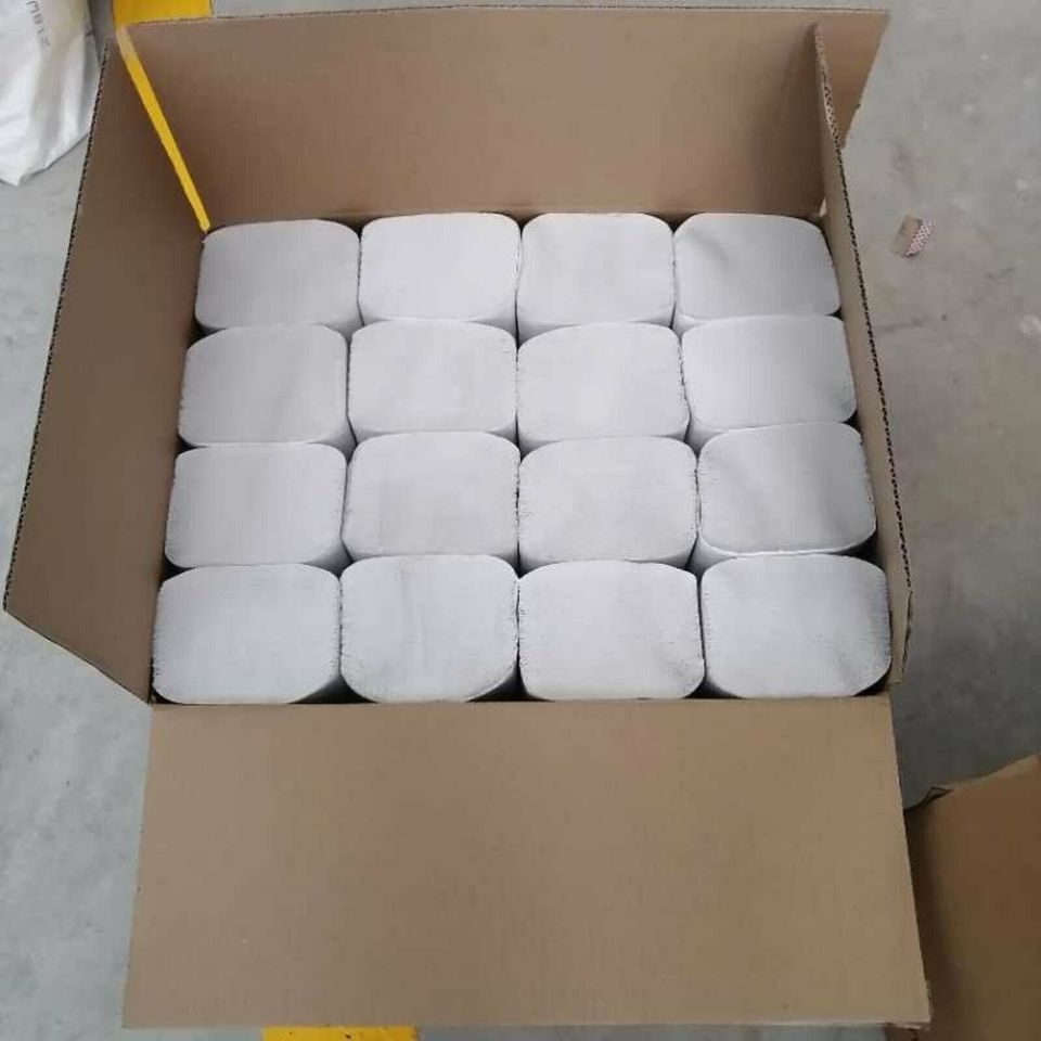Papierhandtücher 2-lagig hochweiß Zellstoff ZickZack-Falz 6.400 Handtuchpapier 