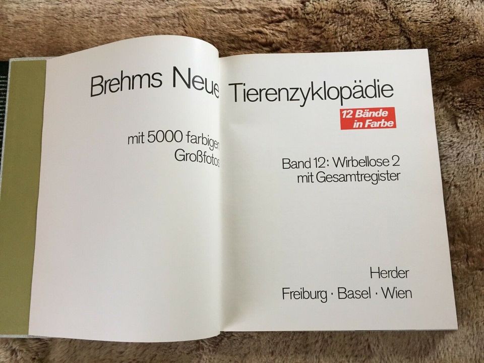 Brehms neue Tierenzyklopädie, 12 Bände in Nordrhein-Westfalen - Düren