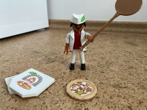 Playmobil 6392 Pizzabäcker Pizza Maker Pizza Pizzeria Koch Italiener OVP NEU 