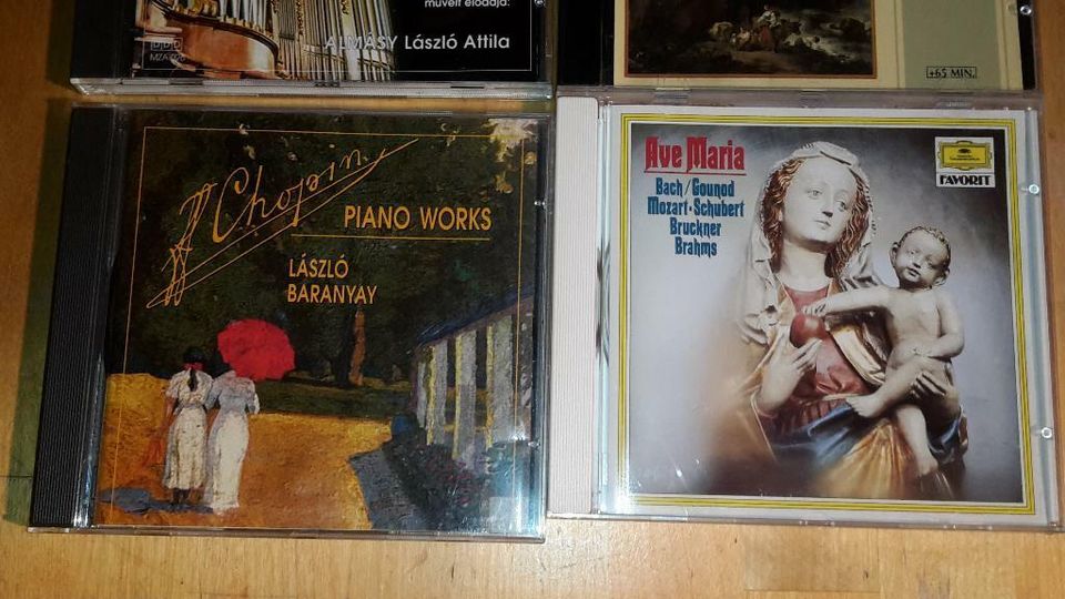 Set 6 CDs:Tchaikovski, Orgel, Chopin Ave Maria, Lord of the Dance in Dresden