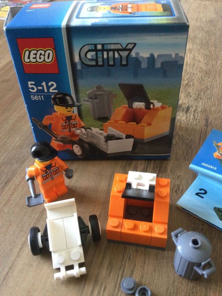 Lego City 5611 Müllmann Bauanleitung