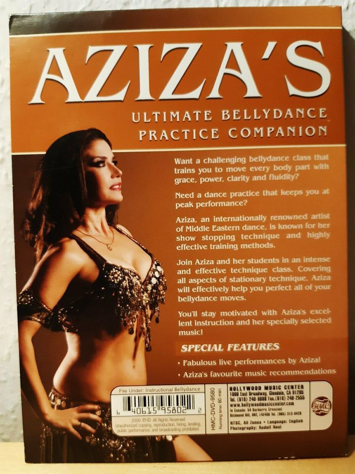 DVD Aziza's Bellydance Bauchtanz Practice Companion Unterricht in Nordrhein-Westfalen - Bergisch Gladbach