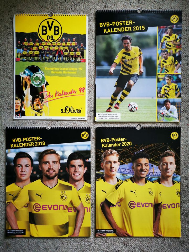 Borussia Dortmund BVB 09 XXL Kalender 2020 