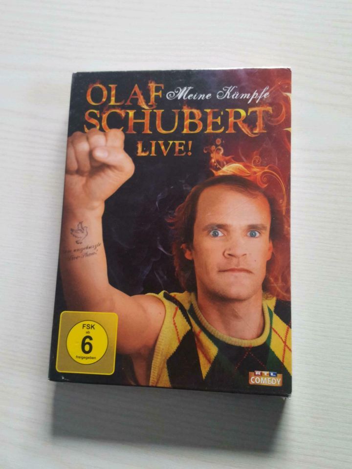 Olaf Schubert live meine Kämpfe DVD RTL Comedy  ovp in Groß Vollstedt