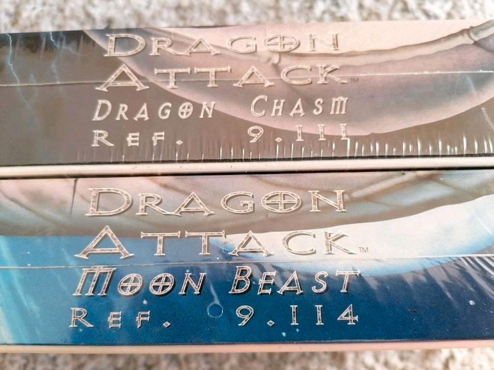 2xVintage 1998 Dragon Attack Puzzle 1000 Teile Neu Versiegelt USA in Aindling