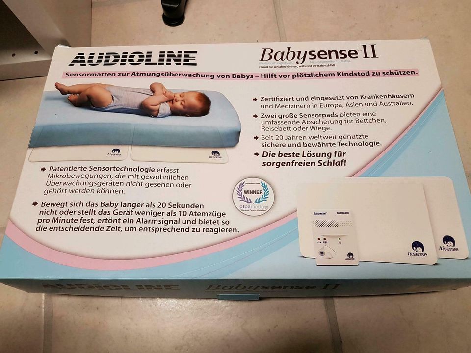 Babysense II 2 Audioline Atem/Atmungsüberwachungsgerät für Babys in Nordrhein-Westfalen - Bottrop
