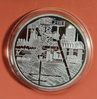 10 Euro Silbermünze Industrielandschaft Ruhrgebiet 2003 Geschenk Brandenburg - Woltersdorf Vorschau