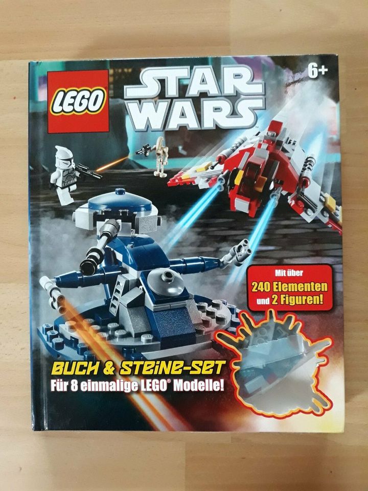 NEU Buch & Steine-Set für 8 einmalige Modelle Fachbuch LEGO® Star Wars™ 