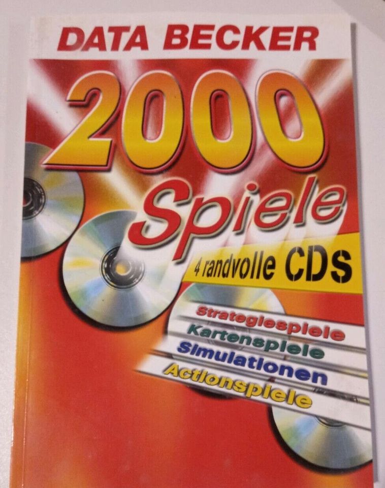 Data Becker 2000 Spiele auf vier CD's in Weyhe