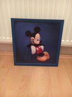 Mickey Mouse Bild mit Rahmen für das Kinderzimmer. Nordrhein-Westfalen - Gronau (Westfalen) Vorschau