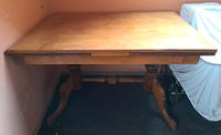 Antiker Tisch aus Holz ausziehbar 110x75cm Sachsen - Burgstädt Vorschau
