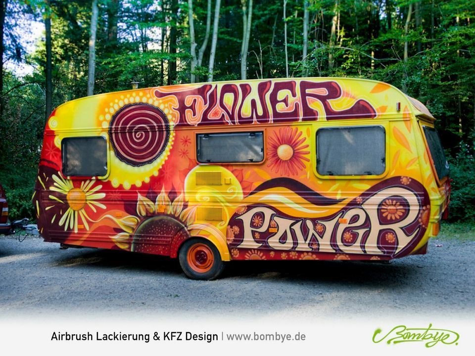 Airbrush Lackierung & KFZ Design | Lackierer Sprüher Grafitti Art in Nordrhein-Westfalen - Leverkusen