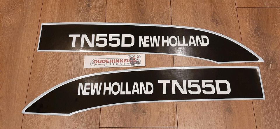 New Holland TN55D Aufkleber in Wilsum