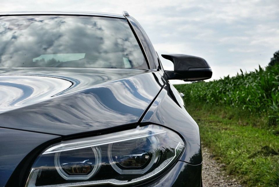 CW Spiegelkappen Kappen Carbon passend für BMW 5er f10 f11 LCI in Kamen