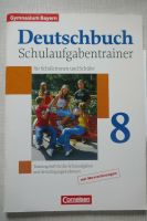 Gymnasium Bayern: Deutschbuch SCHULAUFGABENTRAINER 8 Bayern - Würzburg Vorschau