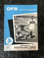 Rarität: Programm DFB  Länderspiel Deutschland-Türkei 28.09.1963 Hessen - Neu-Isenburg Vorschau