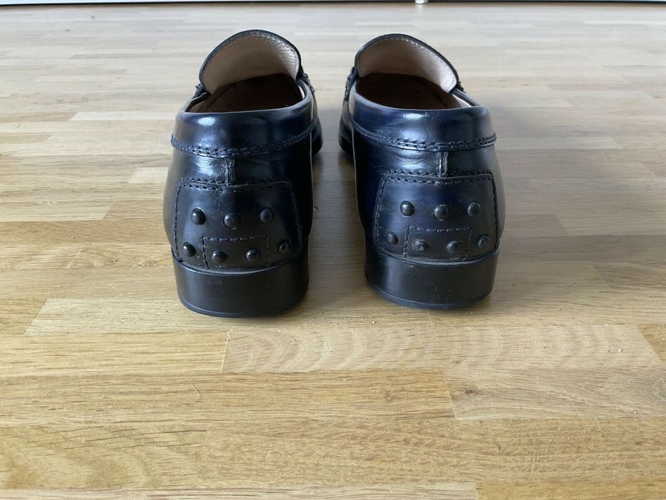 TOD´S blaue College Schuhe (feste Sohle) Gr. 38 1/2 in Bonn