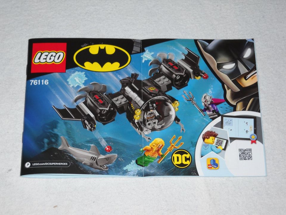 Almachtig Kakadu regisseur Lego Batman 76116, Figur, Batman mit U-Boot und Zubehör !! in  Baden-Württemberg - Kirchheim unter Teck | Lego & Duplo günstig kaufen,  gebraucht oder neu | eBay Kleinanzeigen