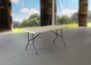 Table Pliante de Marché aux Puces 200cmx100cm Marktisch Verkauftisch Rollblatt 