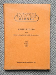 MWM Ersatzteilliste Motor Dieselmotor TD 208-4 und TD 208-6 