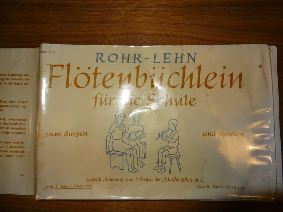 Notenbücher für Sopran-u. Altblockflöte (4 Stück) in Bayern - Ingolstadt
