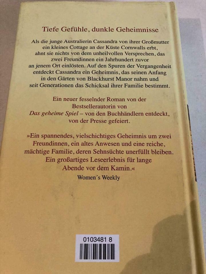 Kate Morton  ,, Der verborgene Garten " Buch geb. Ausgabe in Düsseldorf