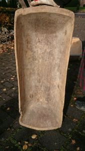 Schlachtemolle Holzmolle Mulle Molle Schale aus Espe 45 x 21 cm ab 19,99 €