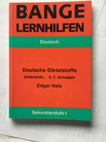 Bange Lernhilfen Deutsch Deutsche Diktatstoffe Niedersachsen - Friesoythe Vorschau