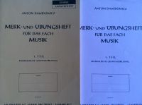„Merk-und Übungsheft für das Fach Musik“ mit Lehrer-Antwortheft Baden-Württemberg - Heidenheim an der Brenz Vorschau