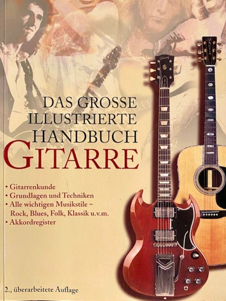 Das grosse illustrierte Handbuch für Gitarre (inkl. Versand) in Hessen - Oberursel (Taunus)