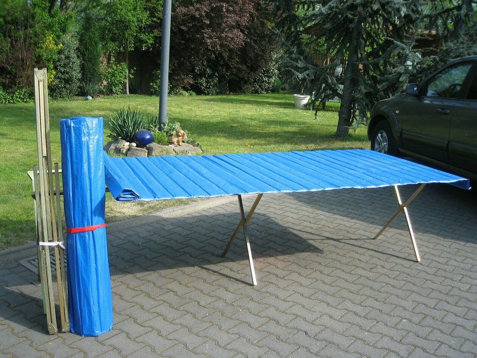 NEU 3 m  x 1,20 m Rollblatt für Klapptisch Markttisch Tischauflage Verkaufstisch 