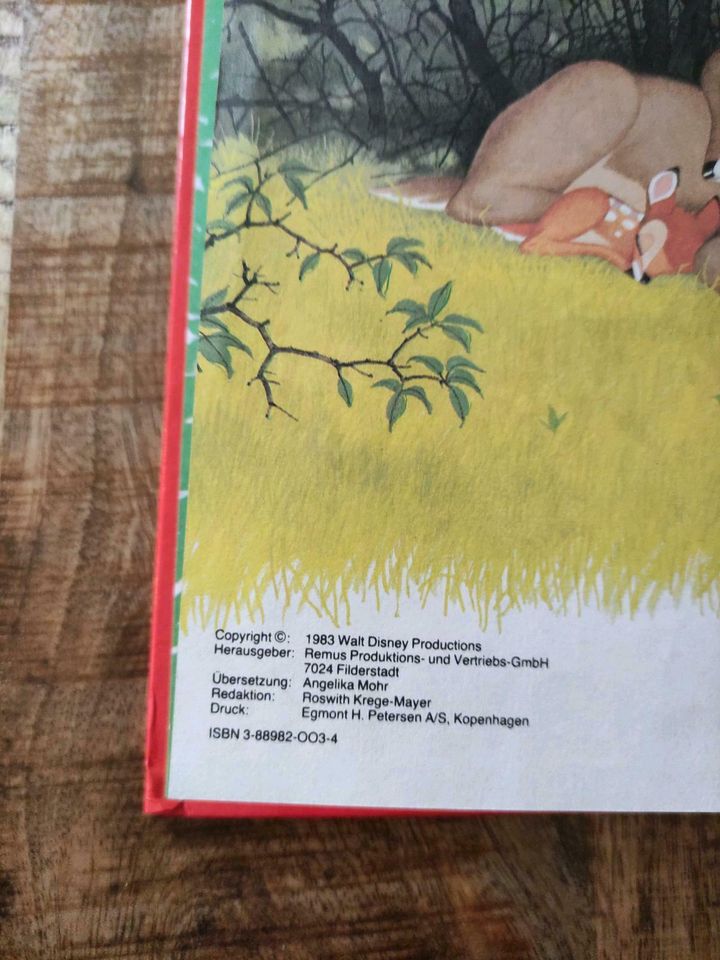 Bambi wird erwachsen, 1983, Remus Verlag, Kinderbuch in Knittlingen