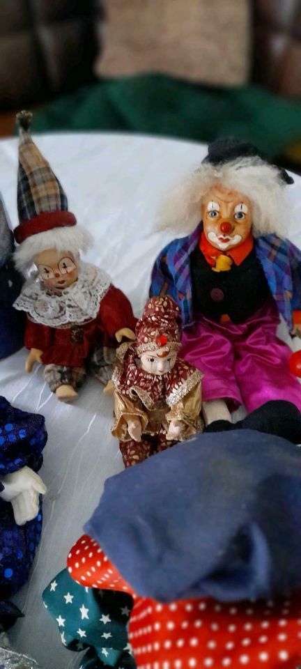 Porzellan Clowns Konvolut in Rheinland-Pfalz - Nisterau