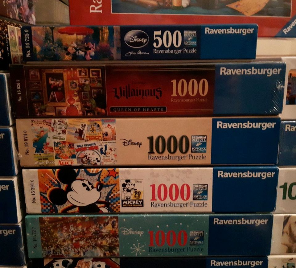Puzzle Disney Gelini 500 1000 1500 2000 5000 Ravensburger Rizzi in Oberhausen