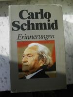Carlo Schmid Erinnerungen Buch SPD Politik Zeitgeschichte Chronik Flensburg - Fruerlund Vorschau