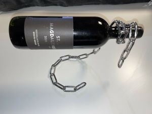 DKB Weinflaschenhalter Kette Magischer Flaschenhalter Metall Weinständer 