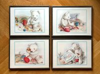4 Bilder Teddys Bären Rahmen versilbert Kinderzimmer Babyzimmer Eimsbüttel - Hamburg Harvestehude Vorschau
