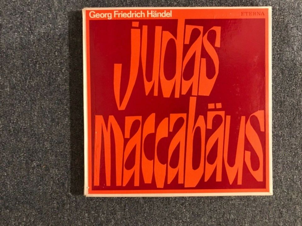 Schallplatte Judas Maccabäus in Lütjenburg