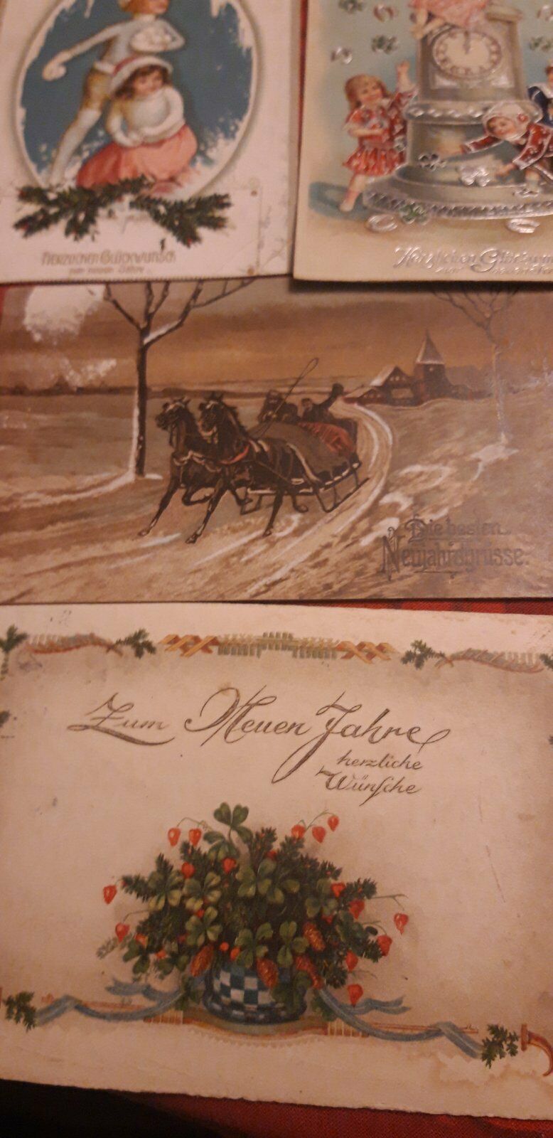 Antike weihnachtskarten gebraucht kaufen  Hamburg Farmsen-Berne