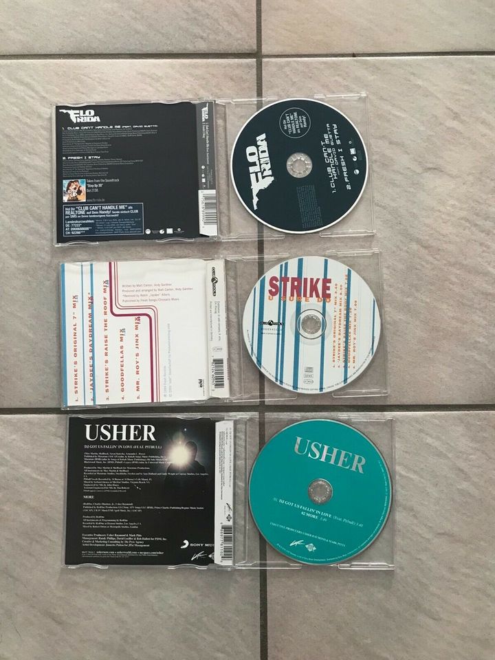 CD‘s: Whigfield, Usher, Taio Cruz, FloRida, ... in Niedersachsen - Walsrode