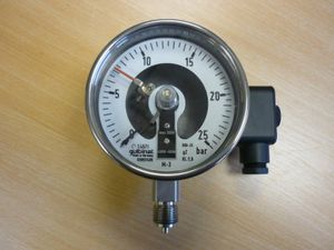 1/3 bar Industriequalität 100 mm Edelstahl Manometer 