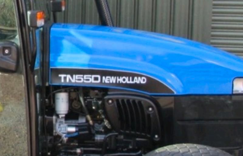 New Holland TN55D Aufkleber in Wilsum