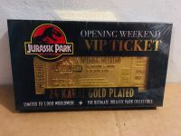 Jurassic Park 24 Karat Gold Ticket *versiegelt* Leipzig - Alt-West Vorschau