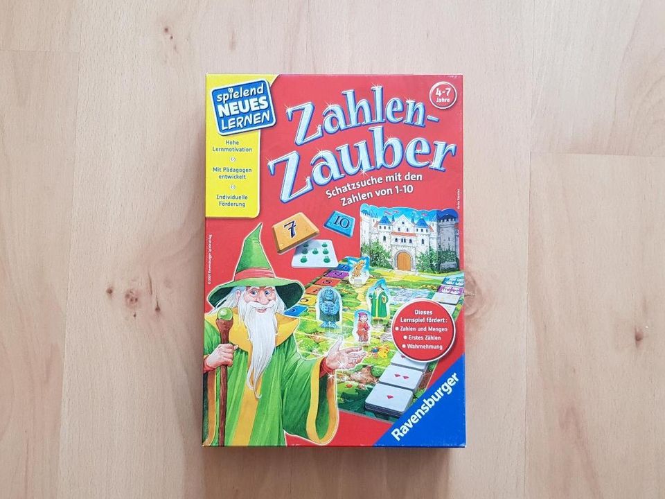 Ravensburger Spielend Neues Lernen Zahlen-Zauber Zahlen-Lernspiel Kinder Spiel 