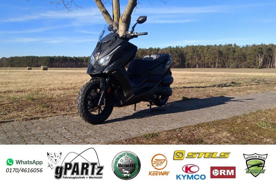 Kymco DT X360 125ccm OFFROAD Scooter Roller E5 in Storkow (Mark)